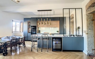 Lyon - Renovação de um apartamento de estilo Haussmann